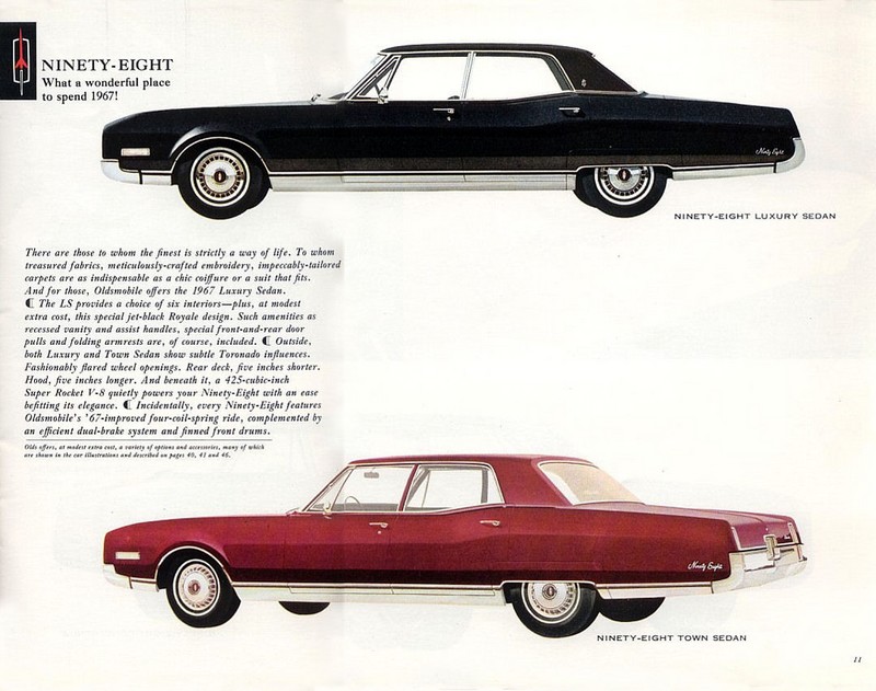 1967 Oldsmobile Motor Cars Brochure Page 28